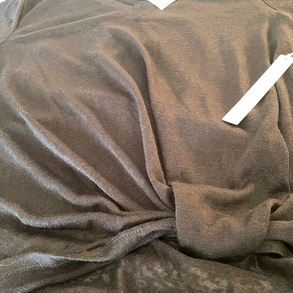 Caslon Black V-Neck Short Sleeve Tee - Picture 5 of 5